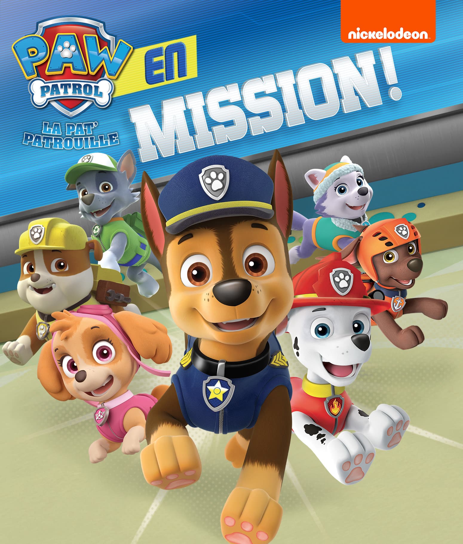 Jaquette Paw Patrol : La Pat'Patrouille en mission