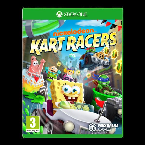 Jaquette Nickelodeon Kart Racers