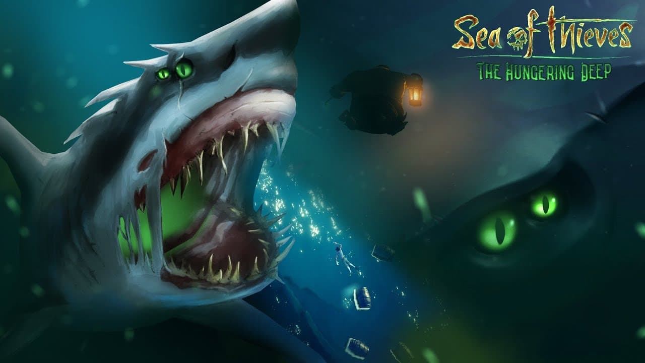 Jaquette Sea of Thieves : The Hungering Deep