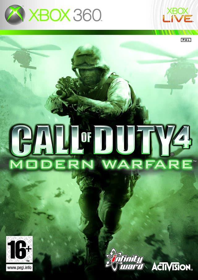 Jaquette Call of Duty 4 : Modern Warfare