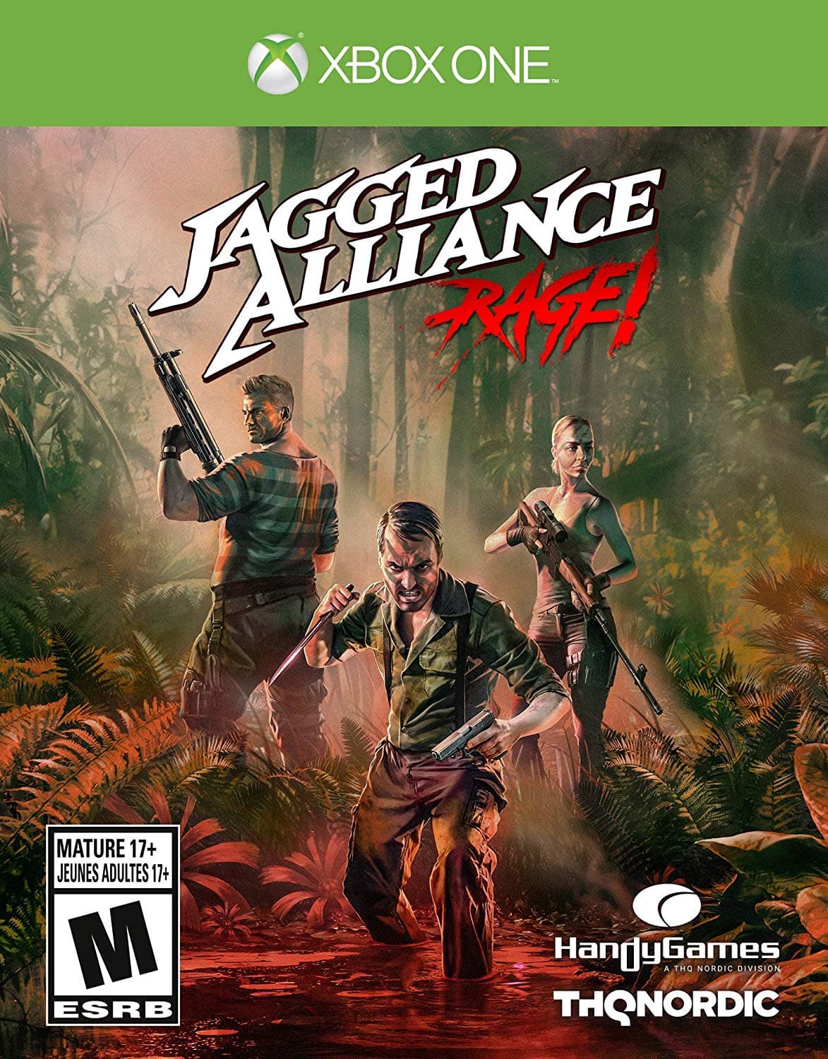 Jaquette Jagged Alliance : Rage!