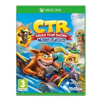 Jaquette Crash Team Racing Nitro-Fueled