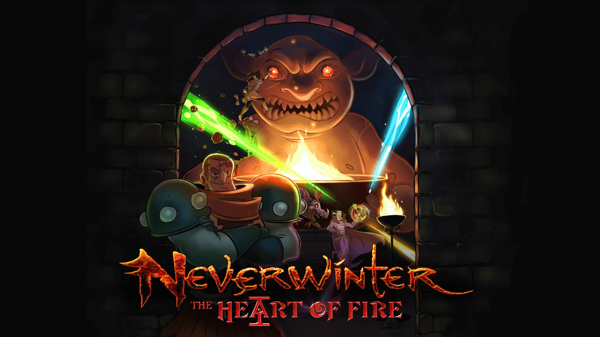 Jaquette Neverwinter : The Heart of Fire