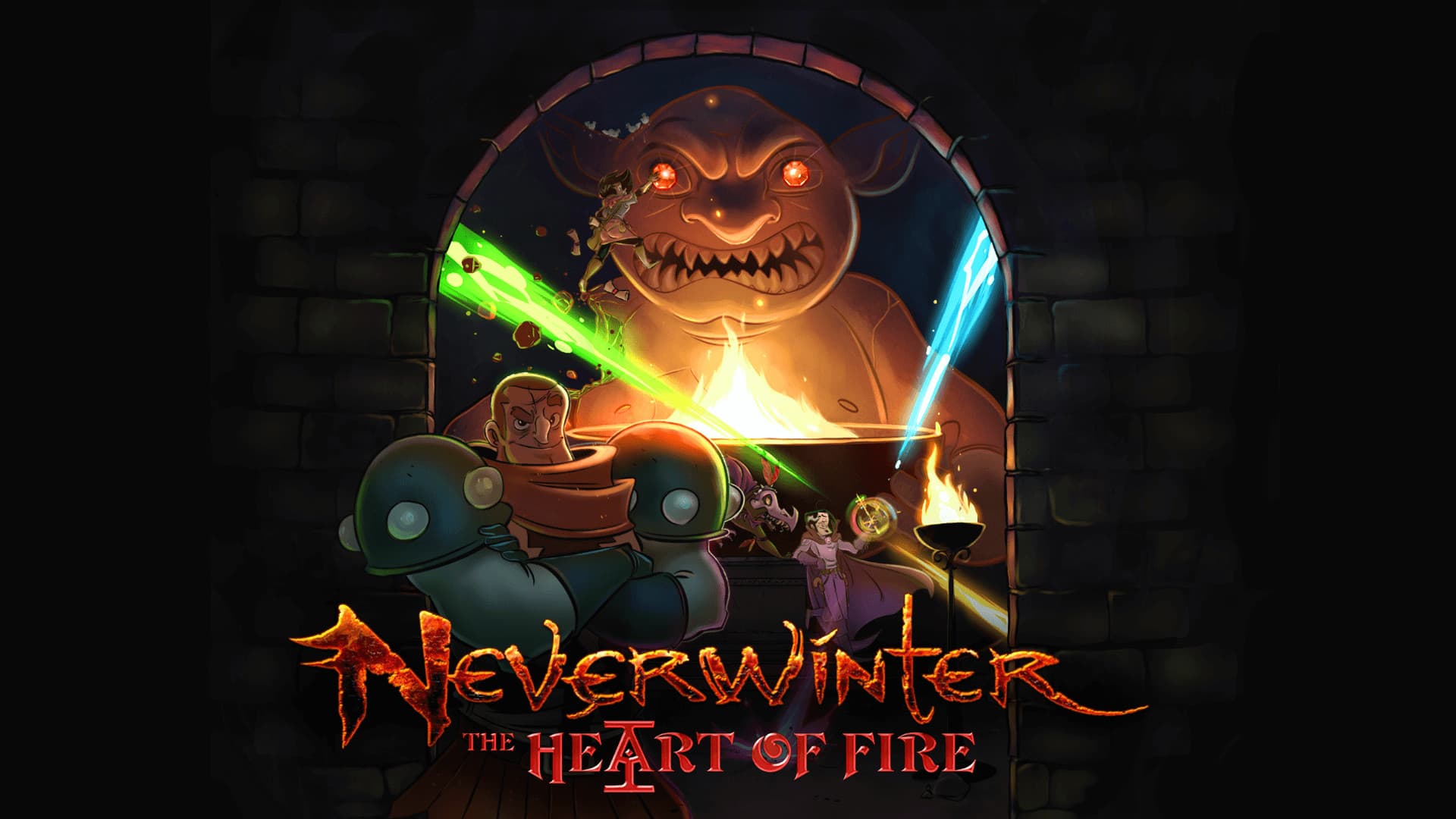 Jaquette Neverwinter : The Heart of Fire