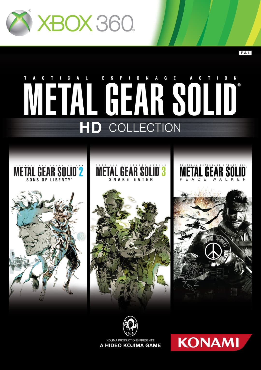 Jaquette Metal Gear Solid HD Collection