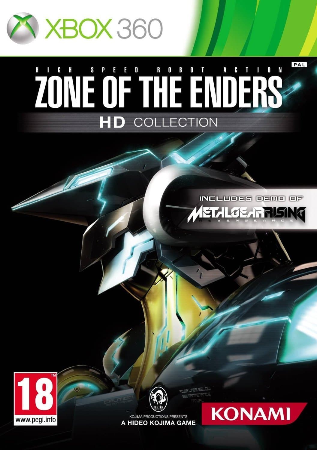 Jaquette Zone of the Enders HD Collection