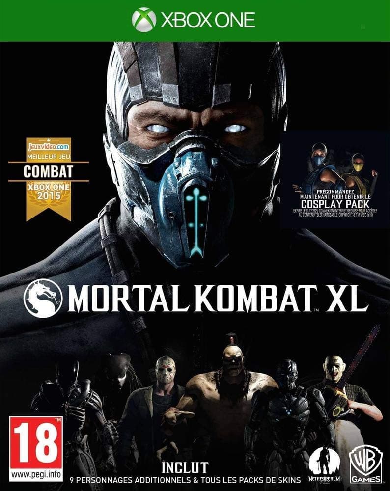 Jaquette Mortal Kombat XL