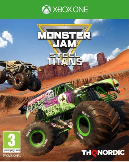 Jaquette Monster Jam Steel Titans