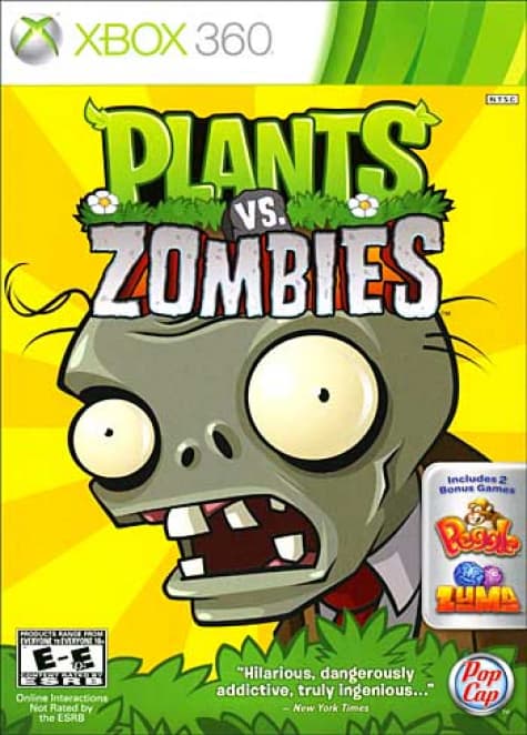 Jaquette Plants Vs. Zombies
