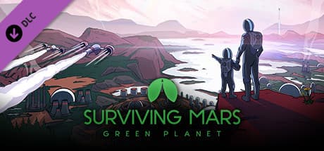 Jaquette Surviving Mars : Green Planet