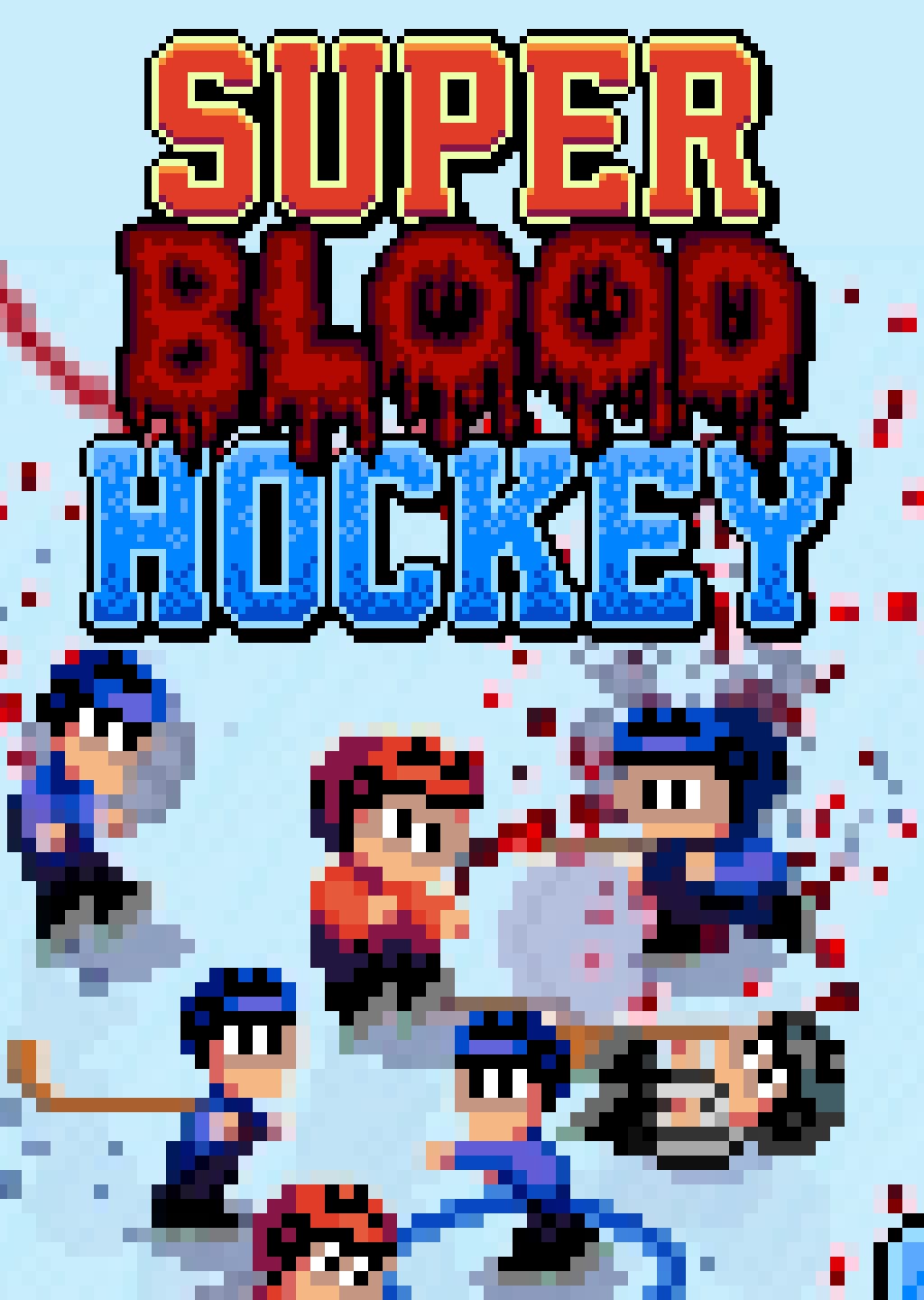 Jaquette Super Blood Hockey
