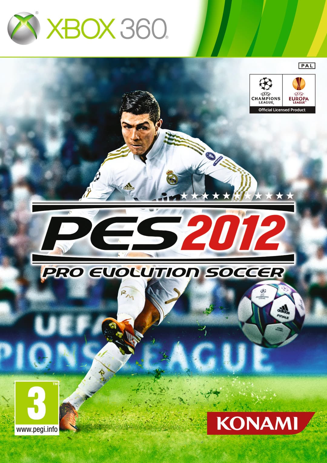Jaquette Pro Evolution Soccer 2012