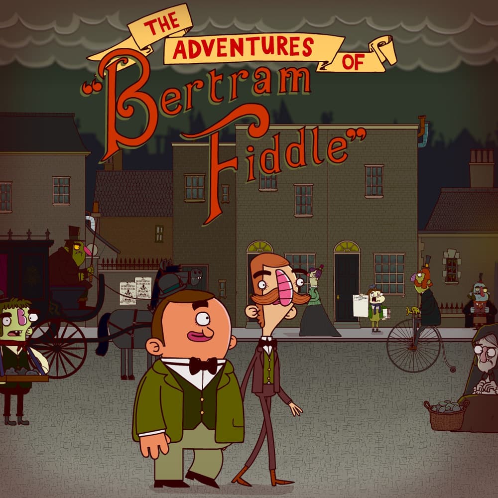 Jaquette The Adventures Of Bertram Fiddle