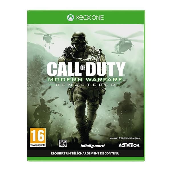 Jaquette Call of Duty : Modern Warfare Remastered