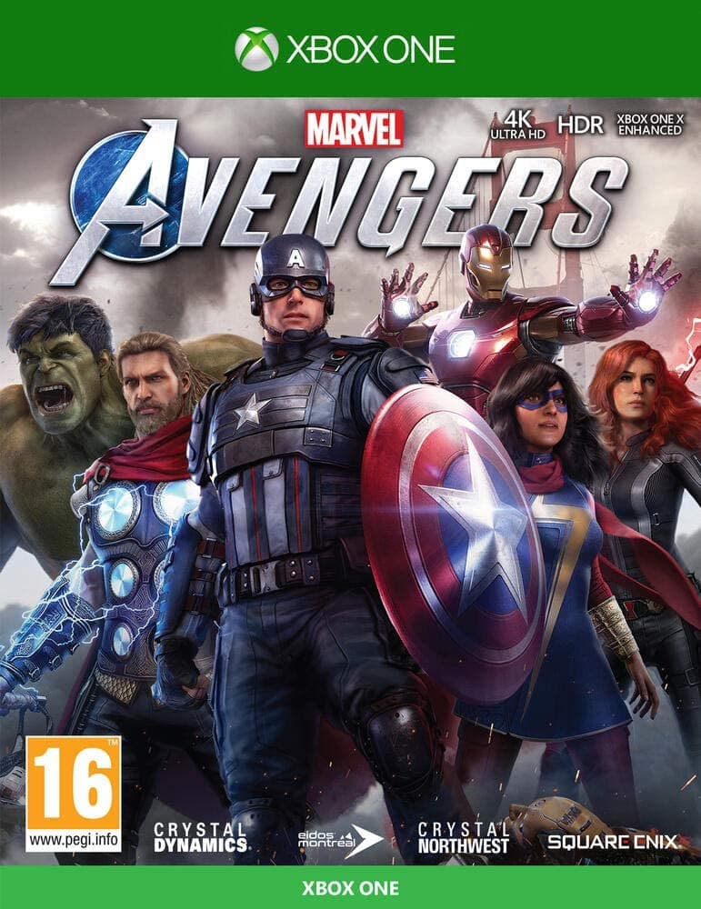 Jaquette Marvel's Avengers