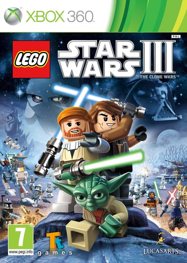 Jaquette LEGO Star Wars III : The Clone Wars