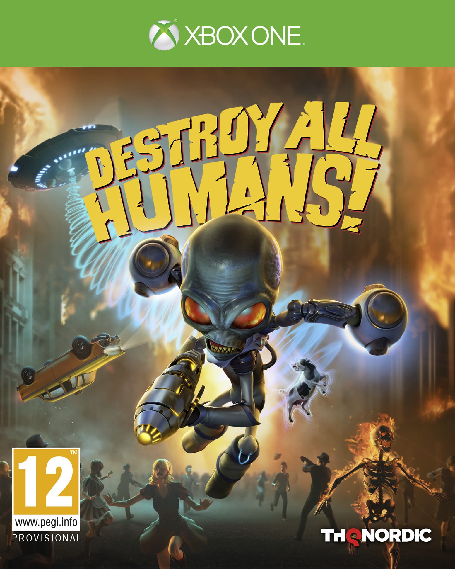 Jaquette Destroy All Humans! - Remake