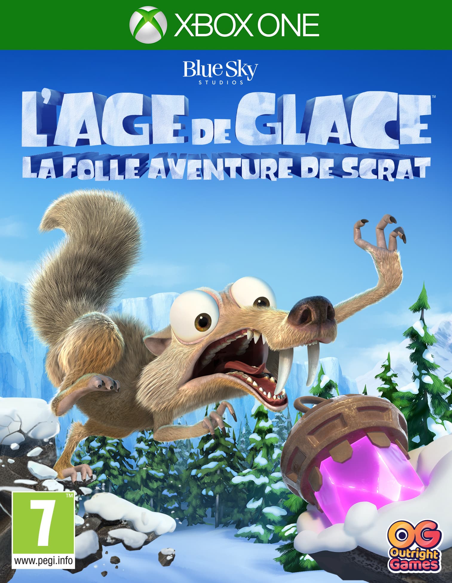 Jaquette L'ge de Glace : La folle aventure de Scrat