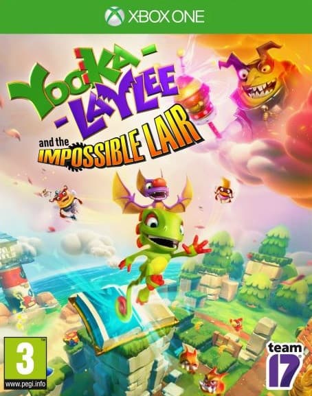Jaquette Yooka-Laylee and the Impossible Lair