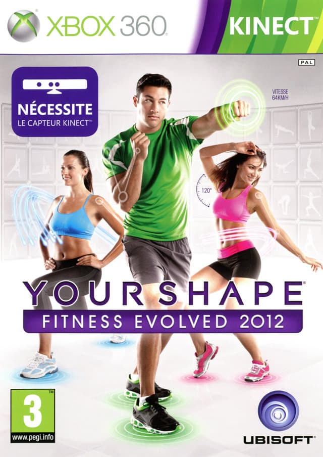 Jaquette Your shape : fitness evolved 2012