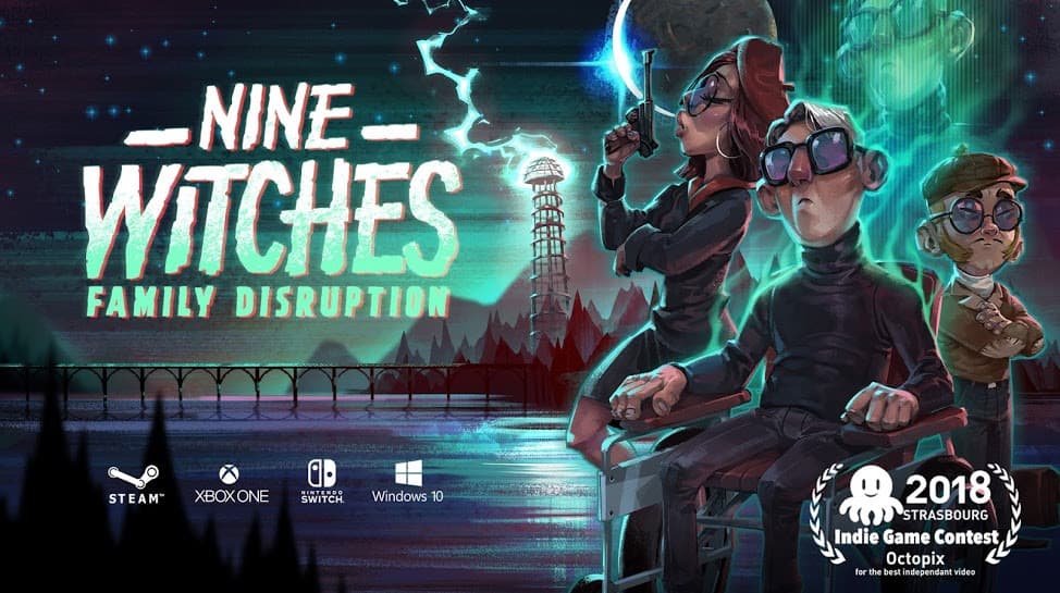 Jaquette Nine Witches : Family Disruption