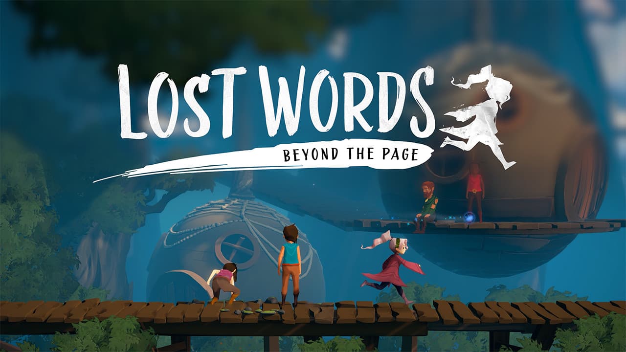 Jaquette Lost Words : Beyond the Page