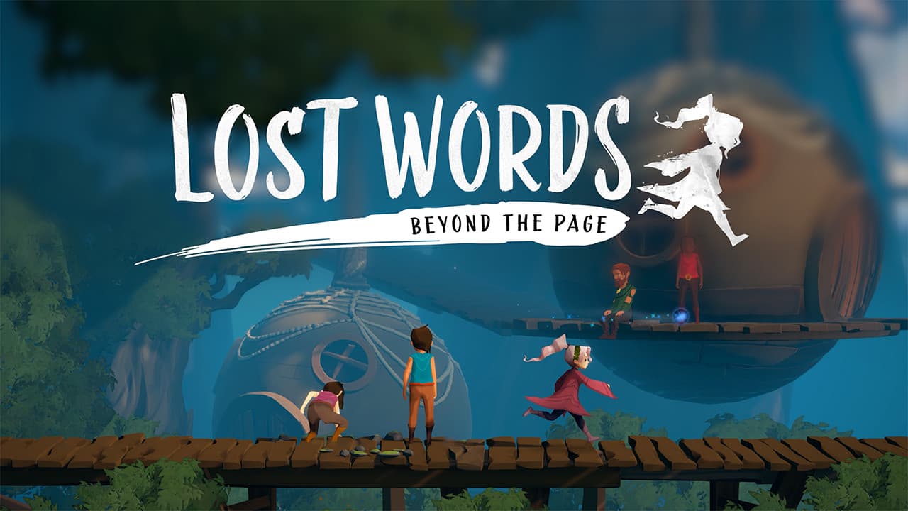 Jaquette Lost Words : Beyond the Page