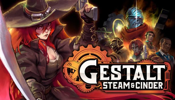 Jaquette Gestalt : Steam & Cinder