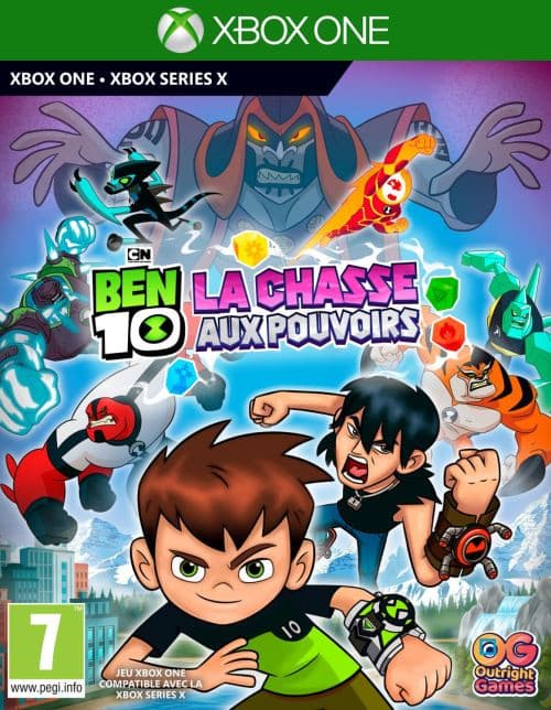 Jaquette Ben 10 : La Chasse Aux Pouvoirs