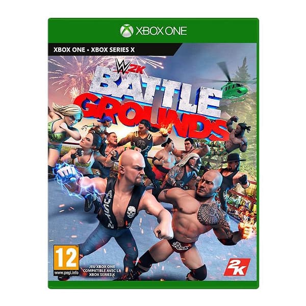 Jaquette WWE 2K Battlegrounds