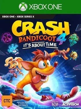 Jaquette Crash Bandicoot 4 : It's About Time