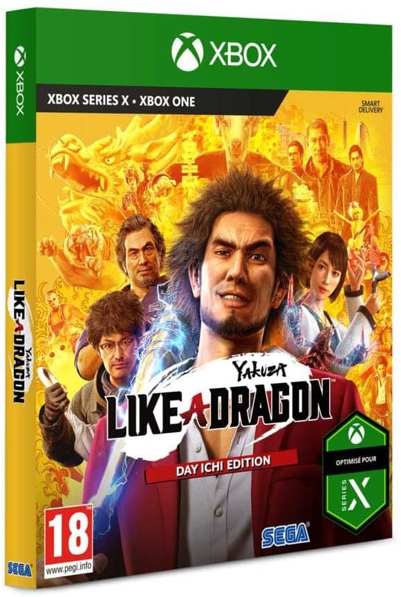 Jaquette Yakuza : Like a Dragon