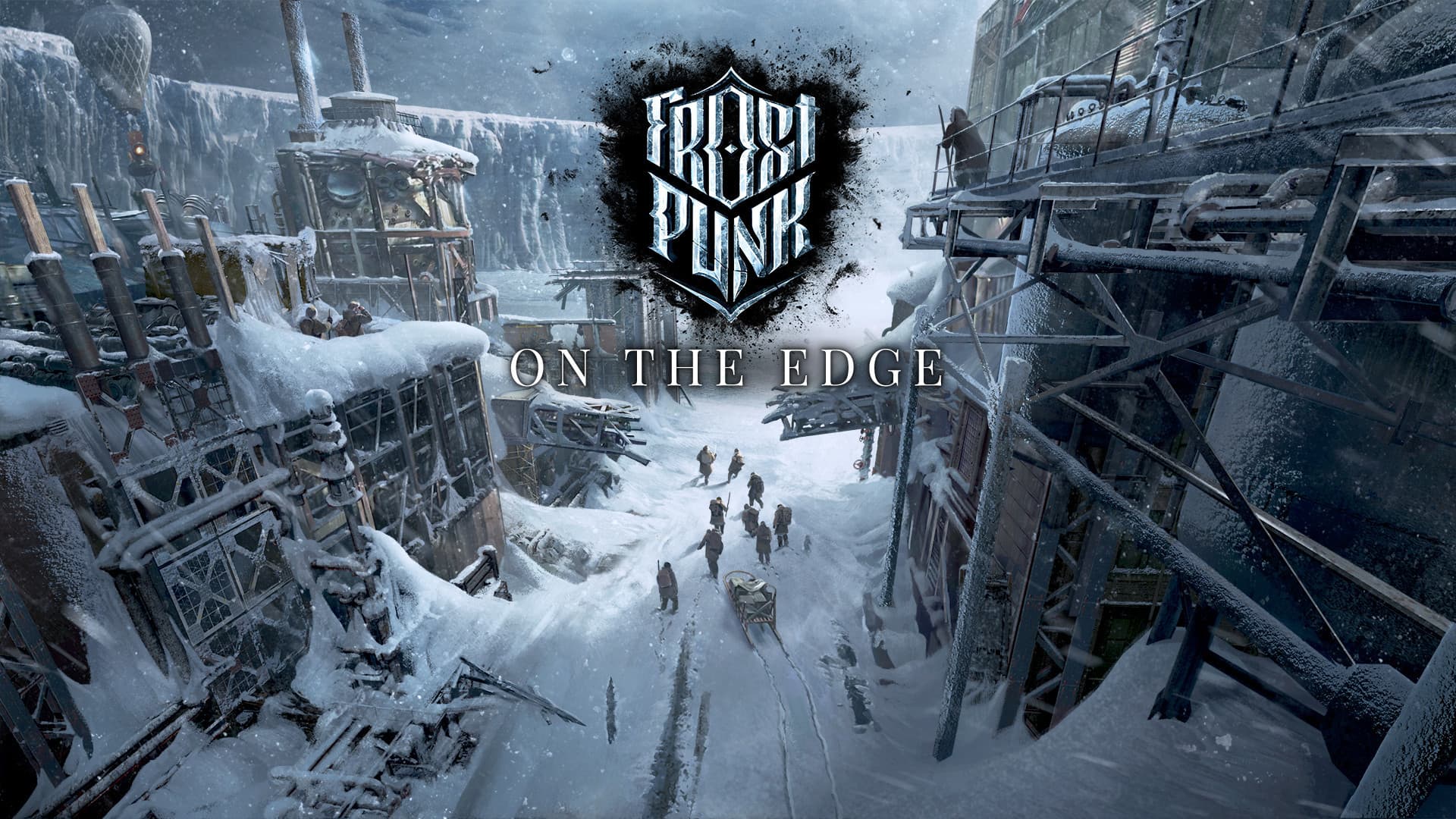 Jaquette Frostpunk : Au bord du gouffre