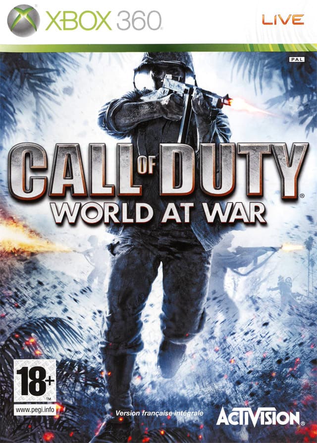 Jaquette Call Of Duty : World At War