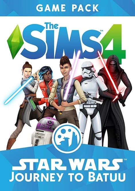 Jaquette Les Sims 4 : Star Wars - Voyage sur Batuu