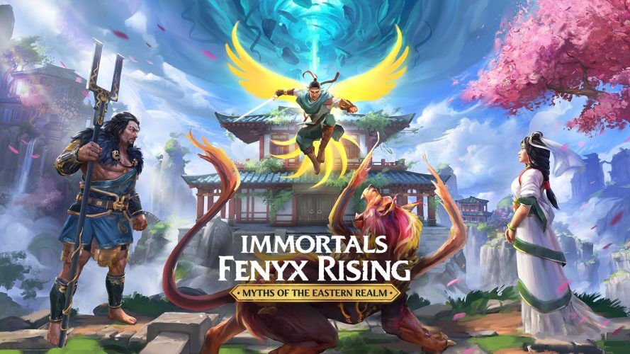 Jaquette Immortals Fenyx Rising : Mythes de l'Empire Cleste