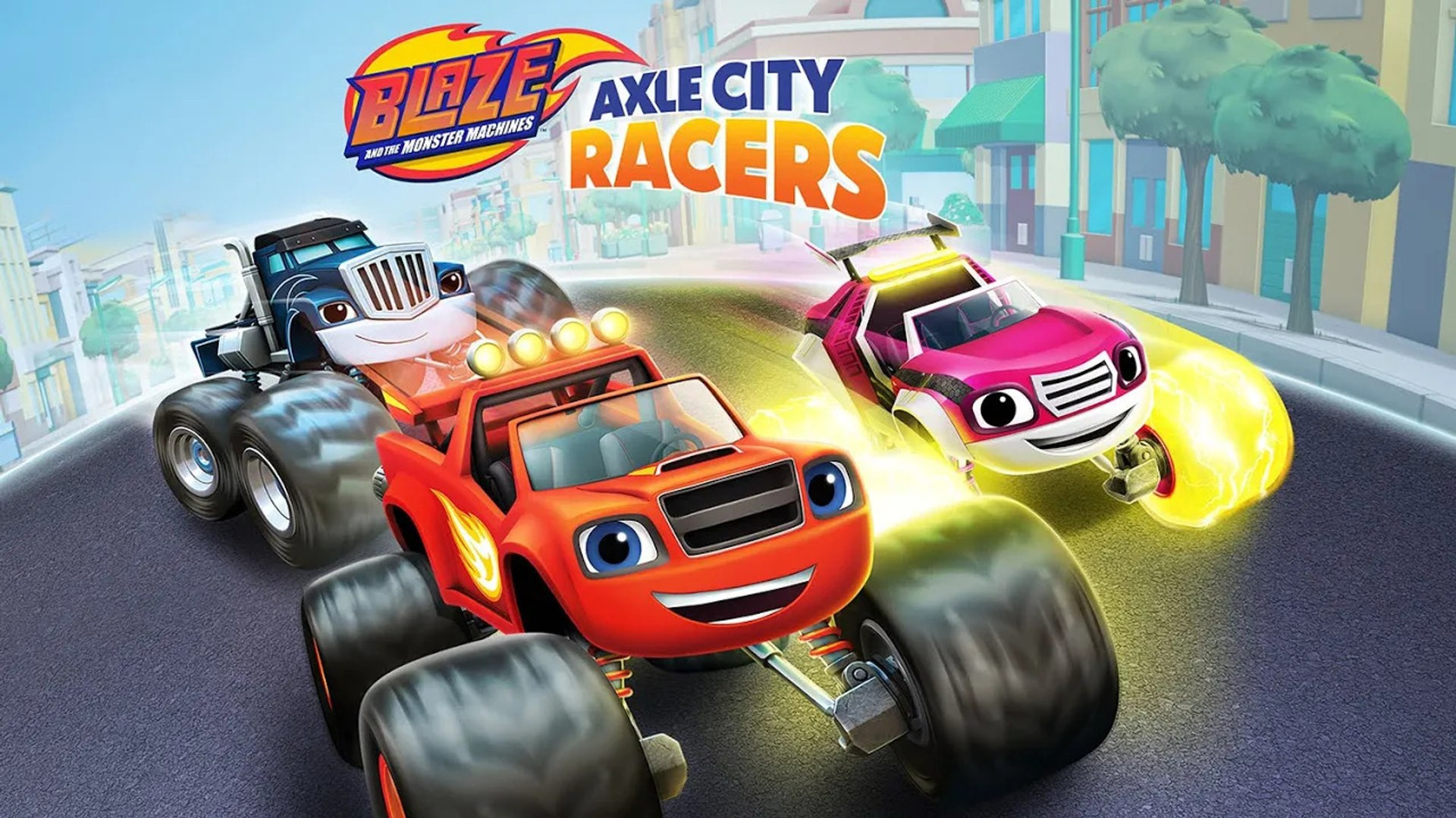 Jaquette Blaze et les Monster Machines : Pilotes de Moteur City