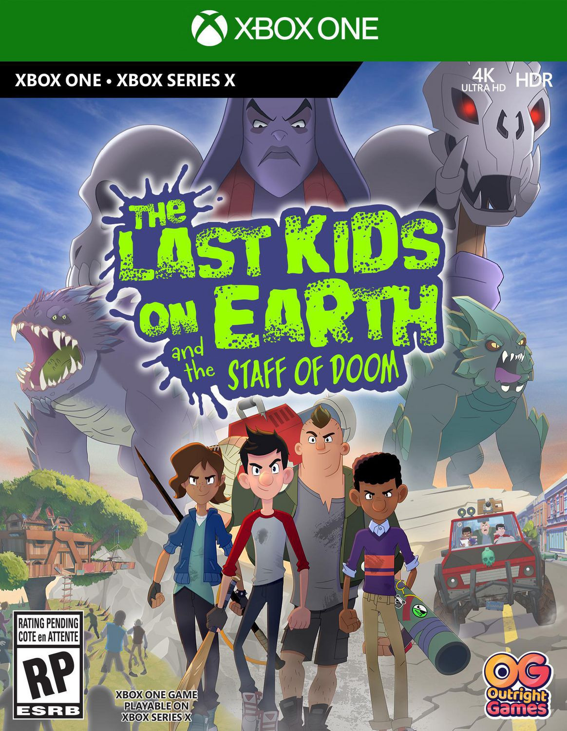 Jaquette Last Kids on Earth et le Sceptre Maudit