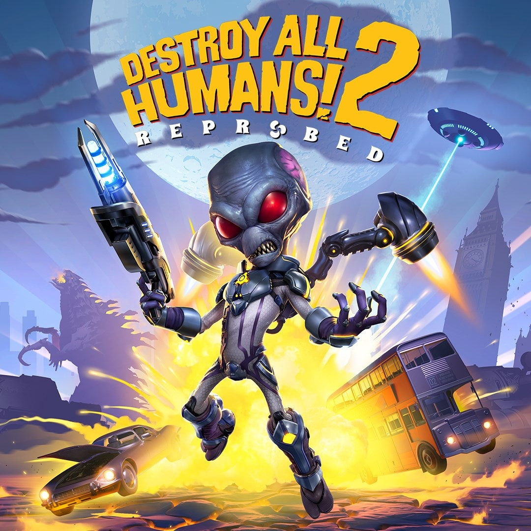 Jaquette Destroy All Humans! 2 - Reprobed