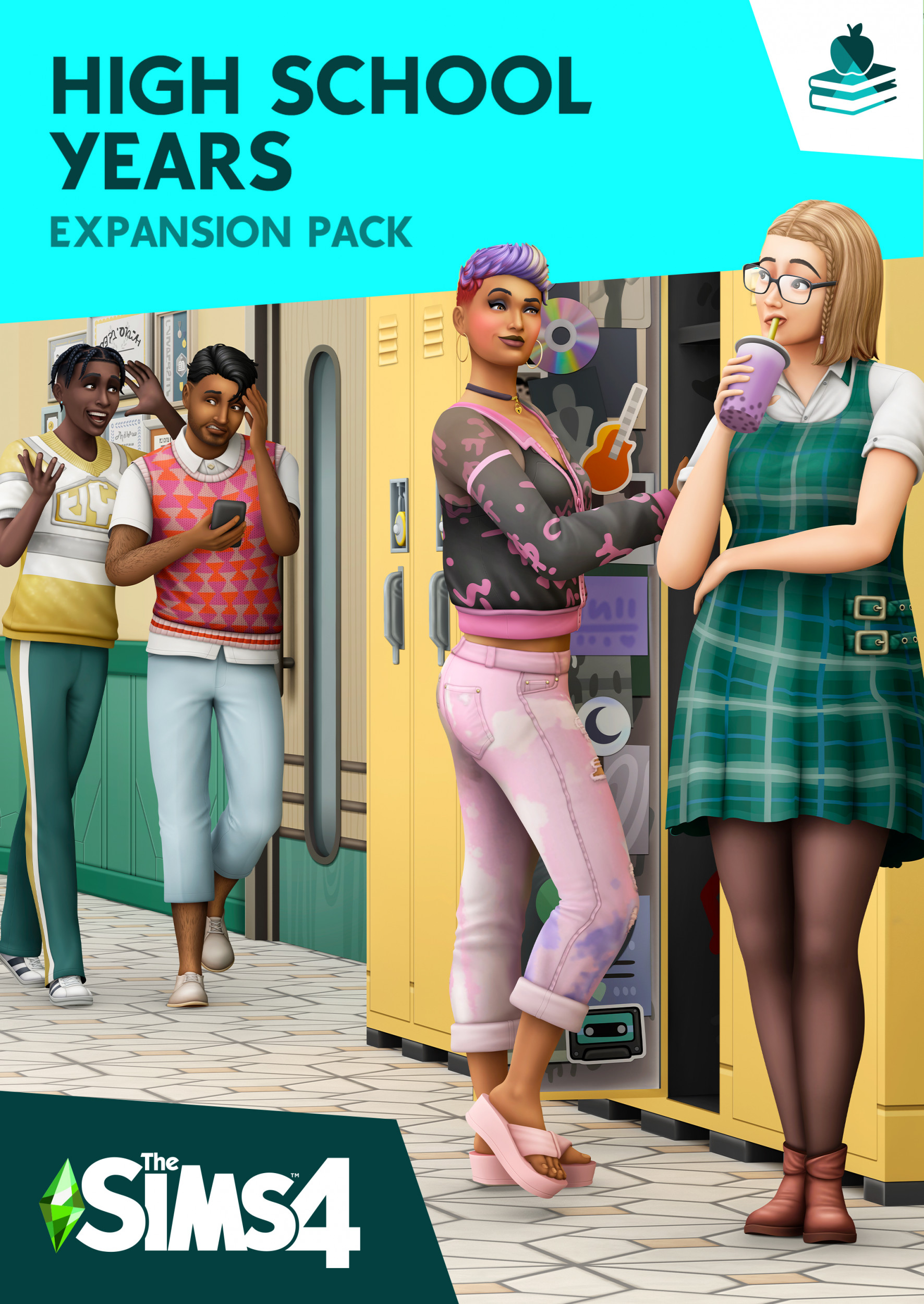 Jaquette Les Sims 4 : Années Lycée