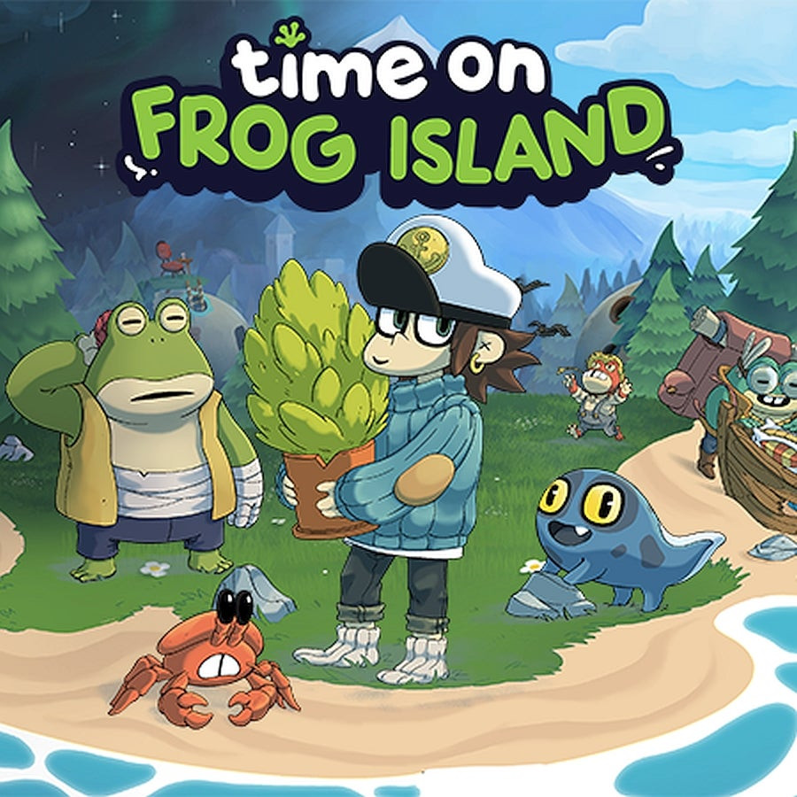 Jaquette Time on Frog Island