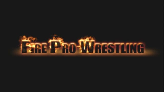 Jaquette Fire Pro Wrestling