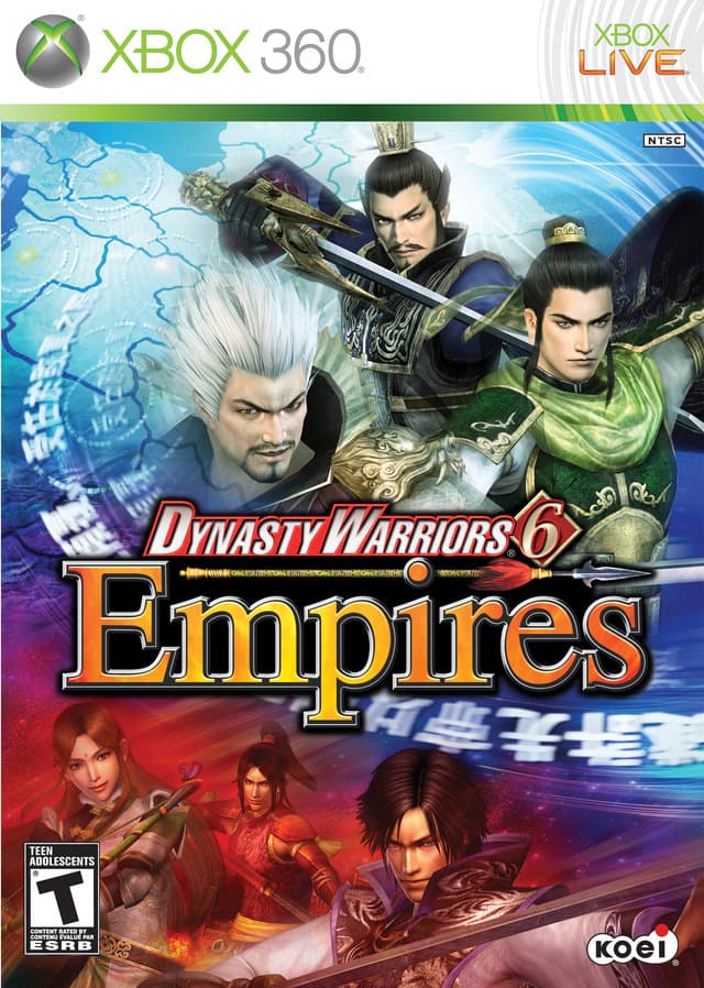 Jaquette Dynasty Warriors 6 : Empires