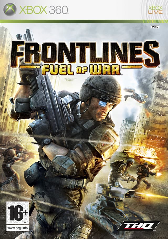 Jaquette Frontlines : Fuel of War