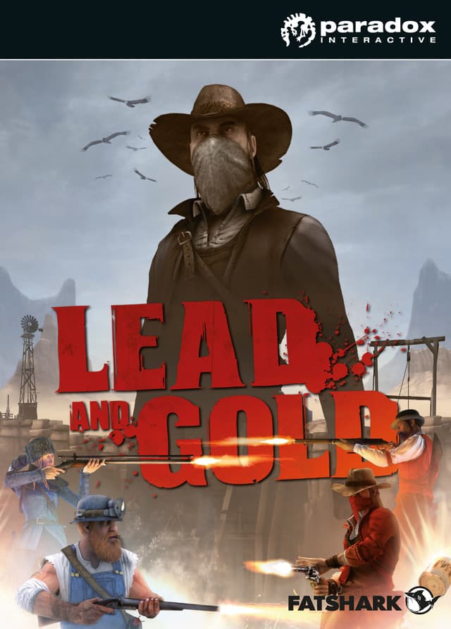 Jaquette Lead and Gold : Gangs of the Wild West
