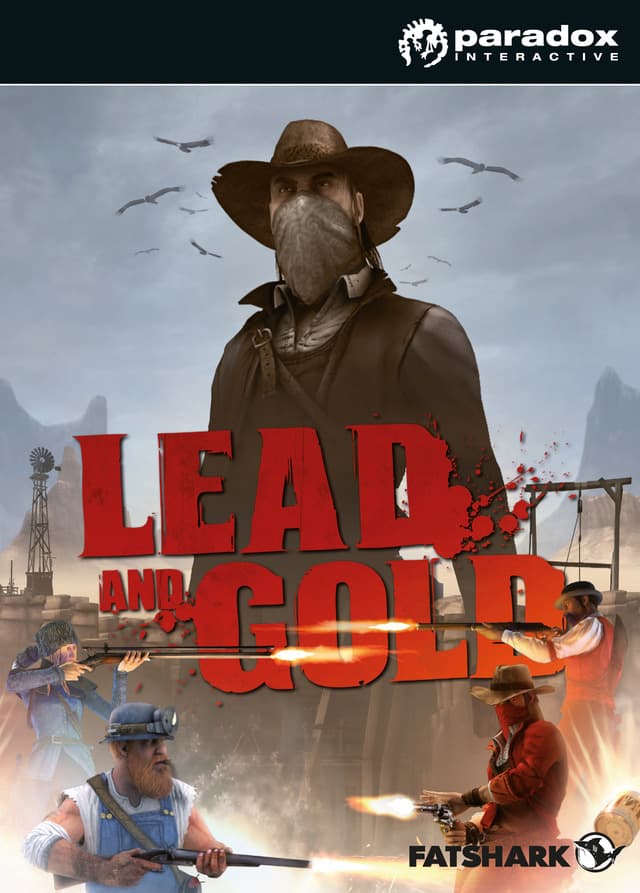 Jaquette Lead and Gold : Gangs of the Wild West