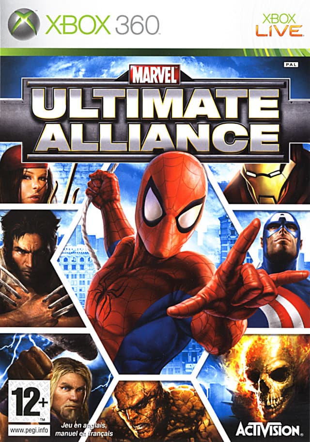Jaquette Marvel Ultimate Alliance