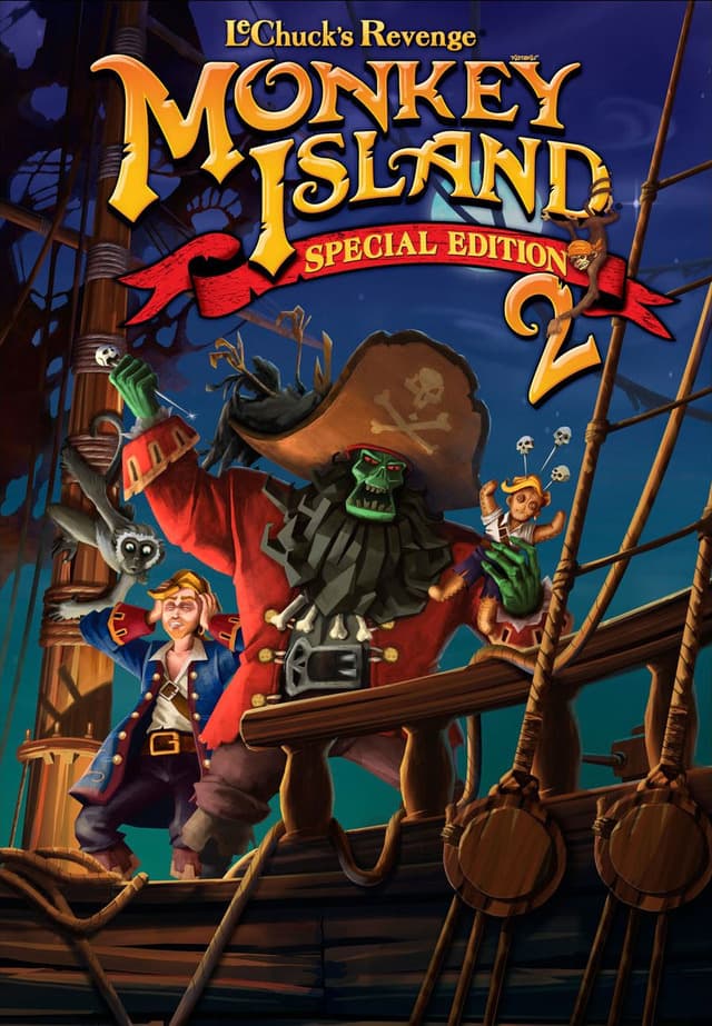 Jaquette Monkey Island 2 : LeChuck's Revenge : Special Edition