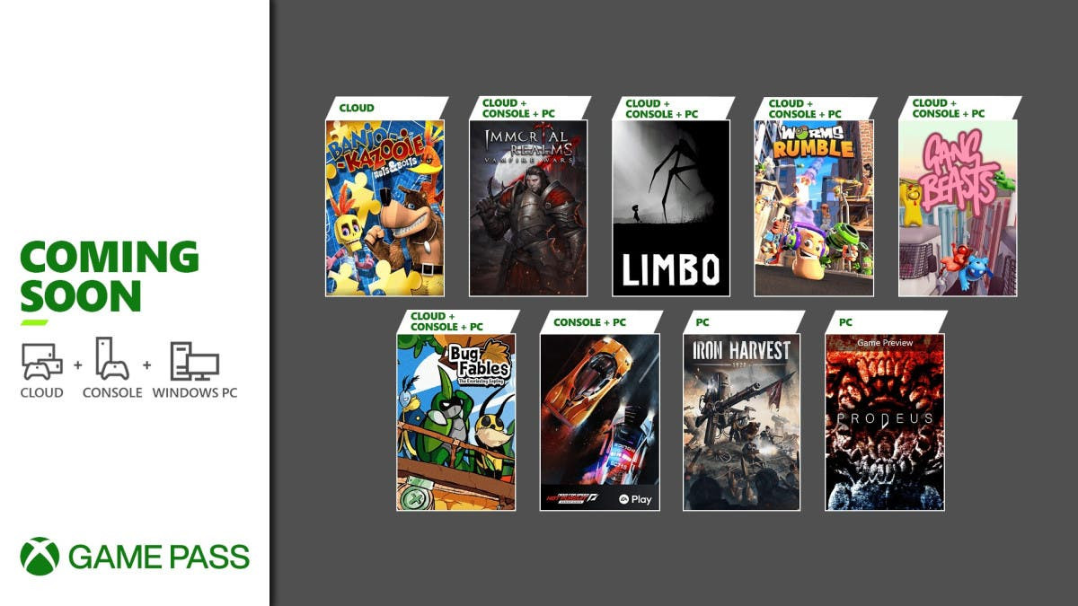Xbox Game pass les jeux qui rejoignent le catalogue en juillet