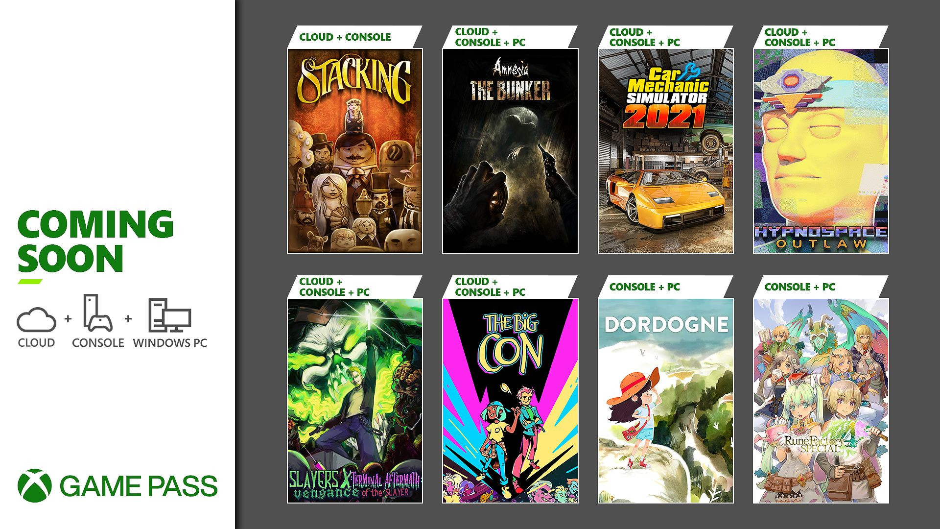 Xbox Game pass: la liste des jeux du mois de juin dévoilée